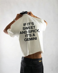 If it's sweet and spicy, it's a gemini