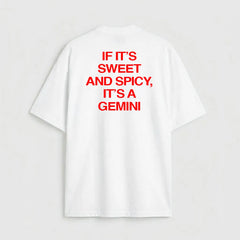 If it's sweet and spicy, it's a gemini
