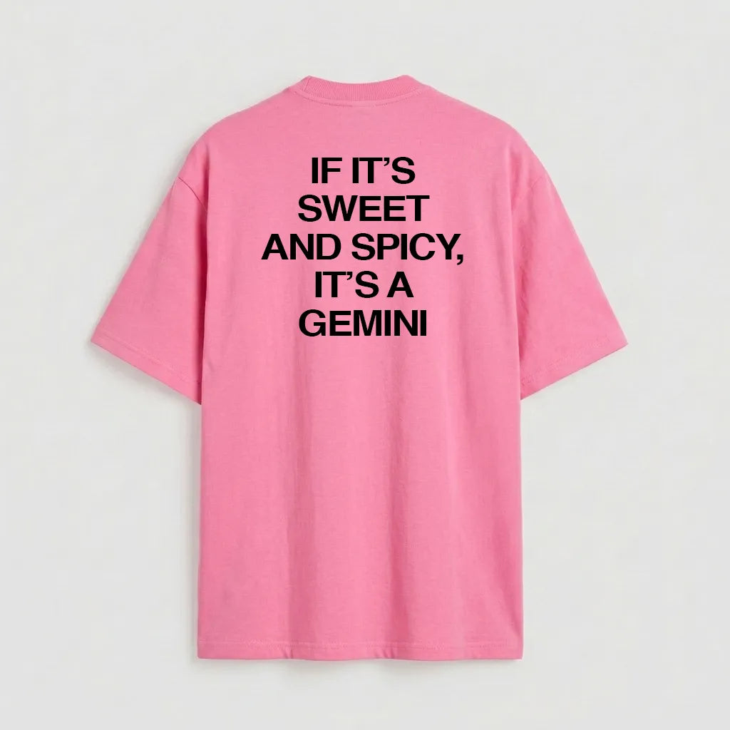 If it's sweet and spicy, it's a gemini