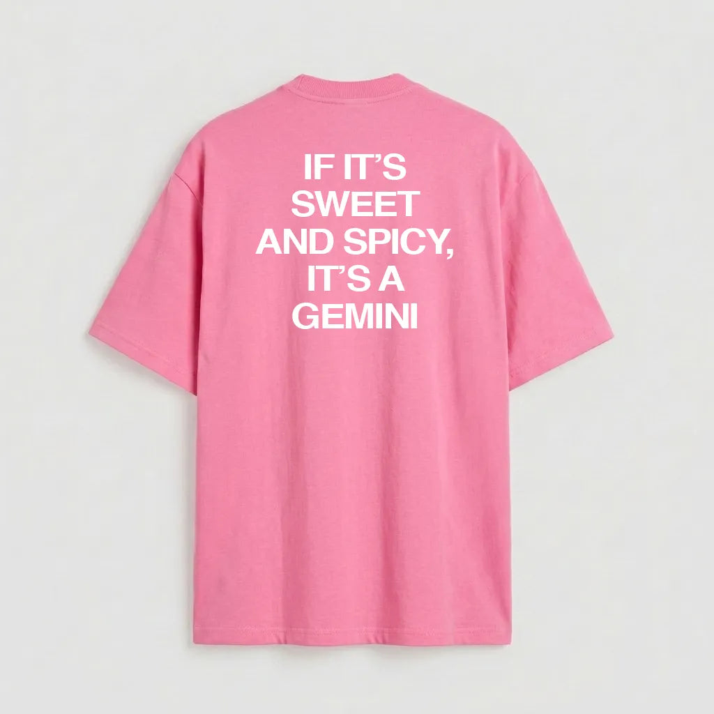 If it's sweet and spicy, it's a gemini