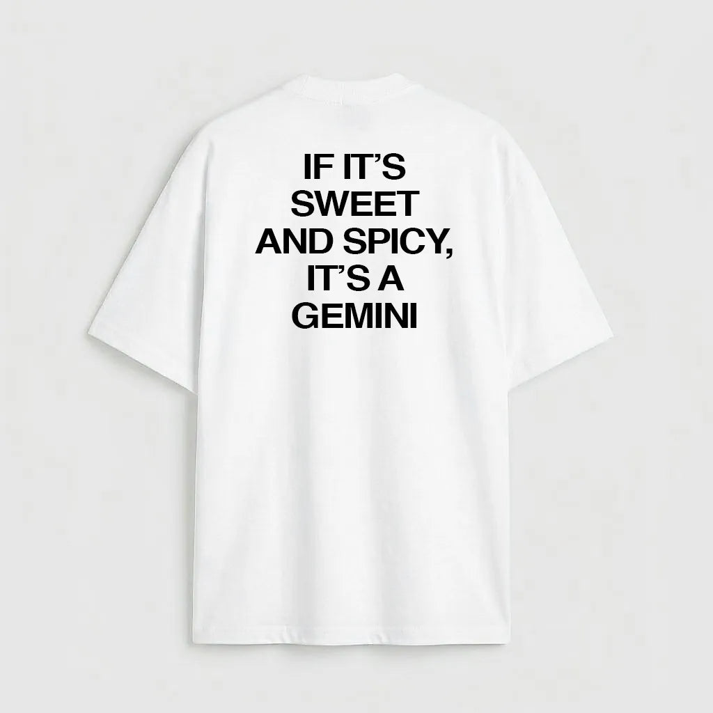 If it's sweet and spicy, it's a gemini