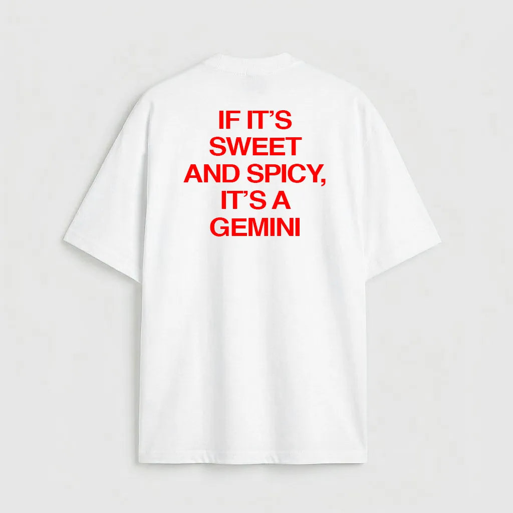 If it's sweet and spicy, it's a gemini